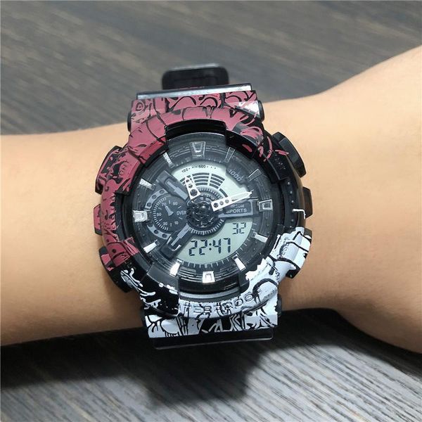 wristwatches western european fashion double display electronic watch student multi-function waterproof sports, Slivery;brown
wristwatches western european fashion double display electronic watch student multi-function waterproof sports, Slivery;brown