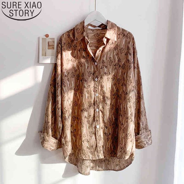 vintage women long sleeve shirts floral print plus size loose blouse spring clothes casual blusas 13056 210417, White
vintage women long sleeve shirts floral print plus size loose blouse spring clothes casual blusas 13056 210417, White