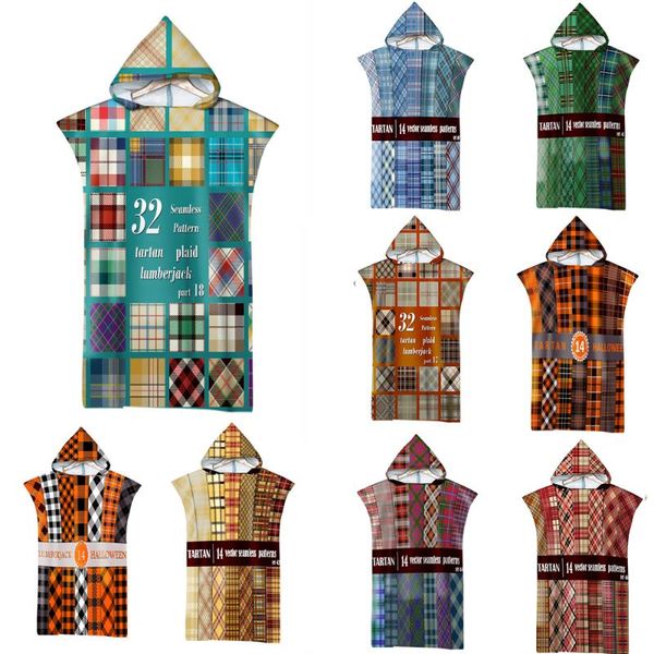 microfiber square check pattern fashion digital printed quick dry bath towel hooded changing robe poncho surf beachwear cover-ups
microfiber square check pattern fashion digital printed quick dry bath towel hooded changing robe poncho surf beachwear cover-ups