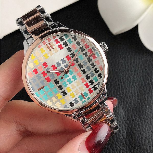 brand new quality product stainless cute little bear temperament watch modern wearable waterproof 10m spanish style zircon watch
brand new quality product stainless cute little bear temperament watch modern wearable waterproof 10m spanish style zircon watch