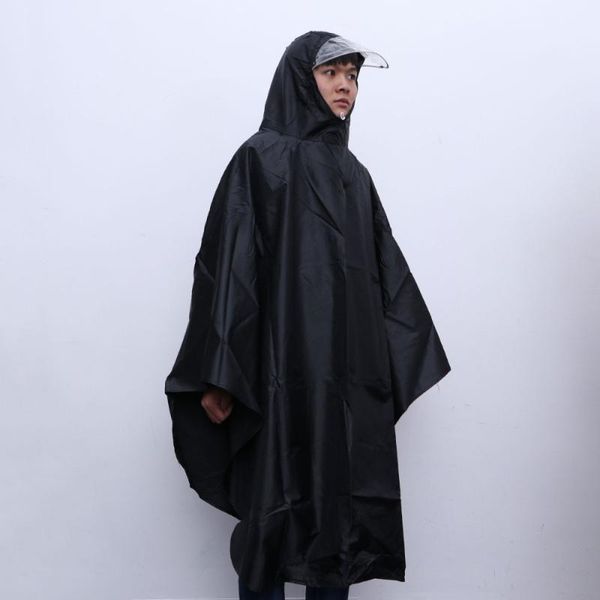 raincoats men safe reflective bike poncho with sleeves womens long transparent thickening large hat brim(black)
raincoats men safe reflective bike poncho with sleeves womens long transparent thickening large hat brim(black)