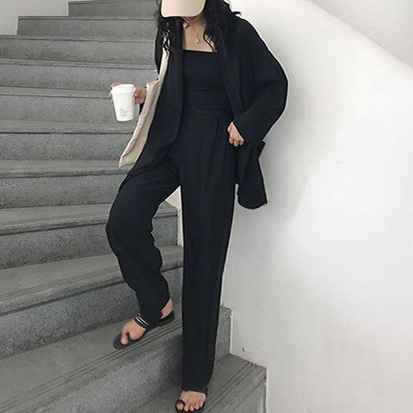 women's suits & blazers loose large size chiffon cardigan thin leisure suit jacket spring/summer 2021 long-sleeved sunscreen, White;black
women's suits & blazers loose large size chiffon cardigan thin leisure suit jacket spring/summer 2021 long-sleeved sunscreen, White;black