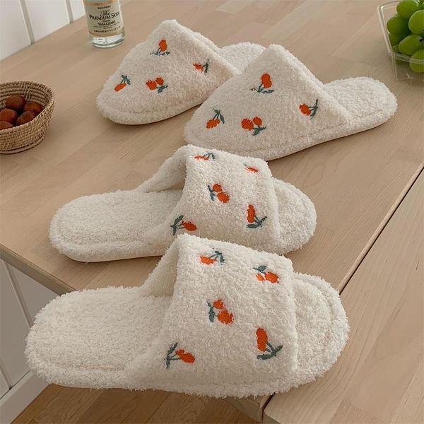 slippers winter indoor cartoon fruit soft fluffy plush thick-soled flat shoelaces non-slip heel shoes casual ladies, Black
slippers winter indoor cartoon fruit soft fluffy plush thick-soled flat shoelaces non-slip heel shoes casual ladies, Black