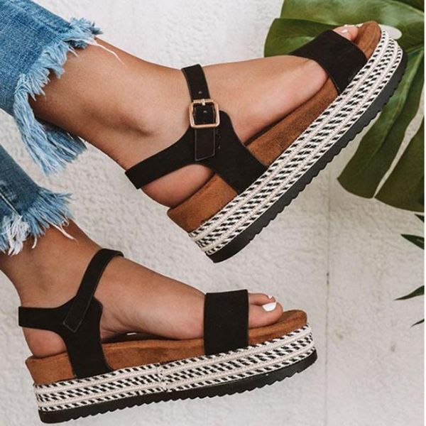 sandals women ladies summer fashion leather wedges comfort big size shoes beach sandal zapatos de mujer, Black
sandals women ladies summer fashion leather wedges comfort big size shoes beach sandal zapatos de mujer, Black