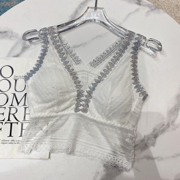 women's tanks & camis spring summer solid color star drilling cotton chest pad bra fashion vest women lace 531n, White
women's tanks & camis spring summer solid color star drilling cotton chest pad bra fashion vest women lace 531n, White