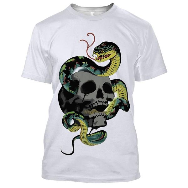 men's t-shirts t shirt for men hip hop oversized t-shirt snake and skull print short-sleeved punk clothing gothic collar tee, White;black
men's t-shirts t shirt for men hip hop oversized t-shirt snake and skull print short-sleeved punk clothing gothic collar tee, White;black