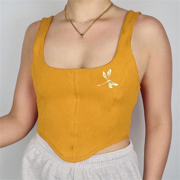 camisoles & tanks summer cute dragonfly print crop for women streetwear fashion sleeveless u neck female bandage bodycon tank top, Black;white
camisoles & tanks summer cute dragonfly print crop for women streetwear fashion sleeveless u neck female bandage bodycon tank top, Black;white