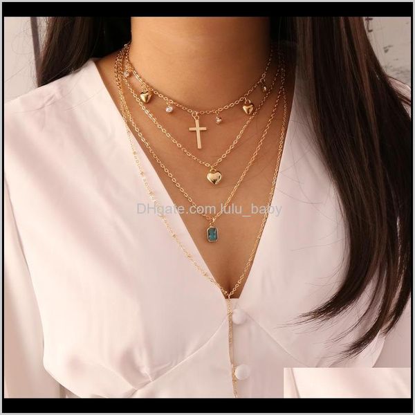 s1129 europe fashion jewelry womens heart beads multilayer chains ladies cfg2v necklaces xiosv, Silver
s1129 europe fashion jewelry womens heart beads multilayer chains ladies cfg2v necklaces xiosv, Silver
