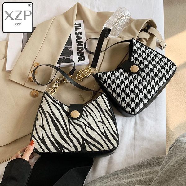 evening bags xzp fashion women shoulder bag pu zebra houndstooth print luxury female handbags and purses shopper totes designer 2021
evening bags xzp fashion women shoulder bag pu zebra houndstooth print luxury female handbags and purses shopper totes designer 2021