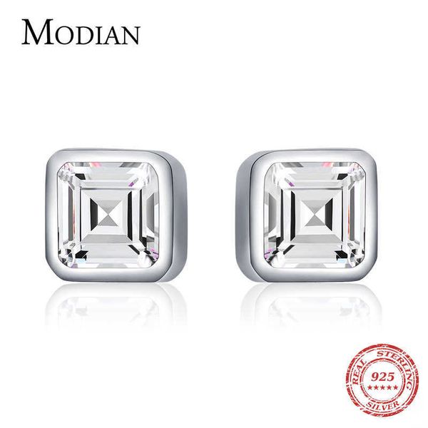 classic square clear cubic zirconia stud earrings simple 925 sterling silver fashion studs ear for women fine jewelry 210707, Golden;silver
classic square clear cubic zirconia stud earrings simple 925 sterling silver fashion studs ear for women fine jewelry 210707, Golden;silver