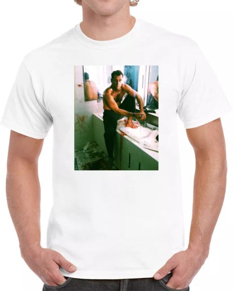 john mcclane die hard bruce willis action legend movie fan t shirt, White;black
john mcclane die hard bruce willis action legend movie fan t shirt, White;black
