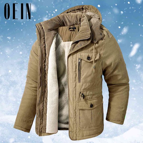 oein winter thick et cotton warm parka coat 2021 new casual fce military cargo ets male windbreaker overcoats men, Black;brown
oein winter thick et cotton warm parka coat 2021 new casual fce military cargo ets male windbreaker overcoats men, Black;brown
