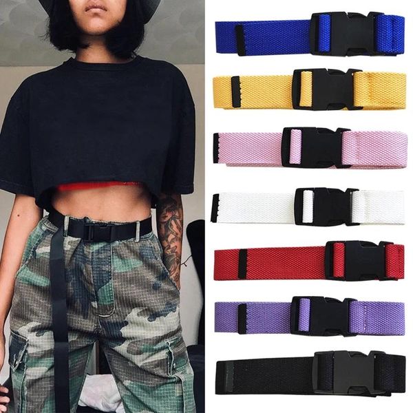 belts adults adjustable all-match belt korean style canvas vintage plastic buckle elastic solid color long waistband, Black;brown
belts adults adjustable all-match belt korean style canvas vintage plastic buckle elastic solid color long waistband, Black;brown
