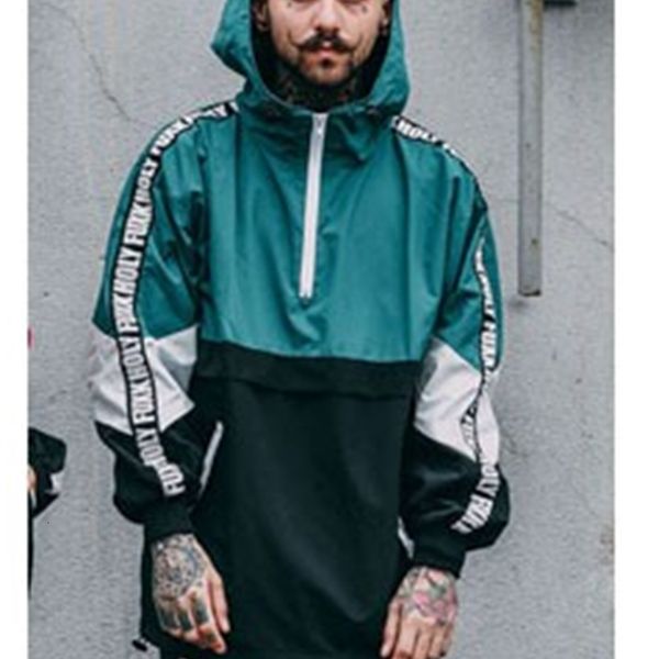 men's jackets patchwork color block pullover hooded autumn tracksuit casual jacket coats hip hop male streetwear 1guk, Black;brown
men's jackets patchwork color block pullover hooded autumn tracksuit casual jacket coats hip hop male streetwear 1guk, Black;brown