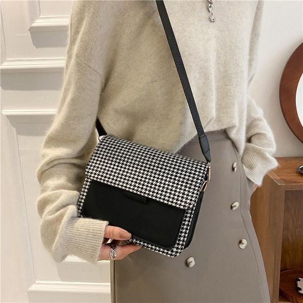 evening bags shoulder bag women handbag purse retro crossbody female pu leather houndstooth fashion 2021 all-match contrast color
evening bags shoulder bag women handbag purse retro crossbody female pu leather houndstooth fashion 2021 all-match contrast color
