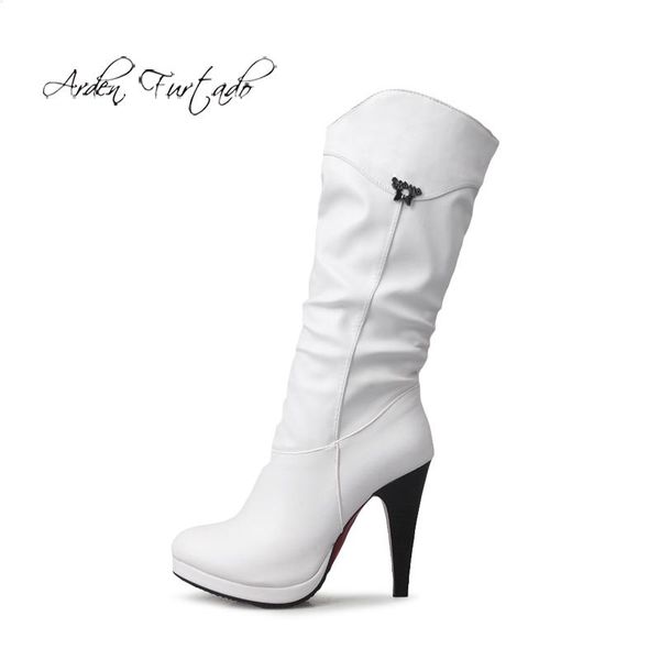 boots arden furtado fashion autumn winter strange style heels pointed toe women's white knee high booties 46 47, Black
boots arden furtado fashion autumn winter strange style heels pointed toe women's white knee high booties 46 47, Black