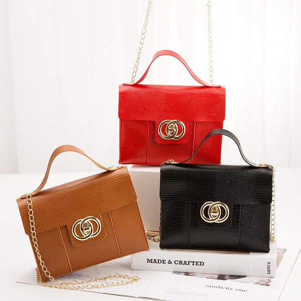 2021 coin chain messenger bag new mini square trendy shoulder simple phone purse mobile gmtxg