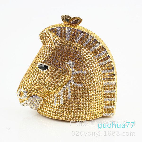 designer-evening bags horse head bag socialite women crystal purse handbag formal dinner bridal wedding party diamond clutch wallet
designer-evening bags horse head bag socialite women crystal purse handbag formal dinner bridal wedding party diamond clutch wallet