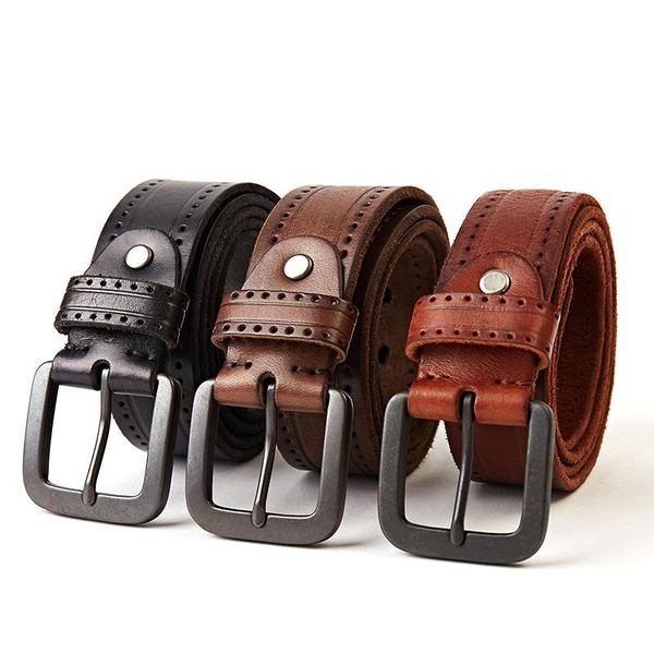 belts men's belt leather pin buckle business first layer cowhide trend youth casual simple men drop shippin, Black;brown
belts men's belt leather pin buckle business first layer cowhide trend youth casual simple men drop shippin, Black;brown