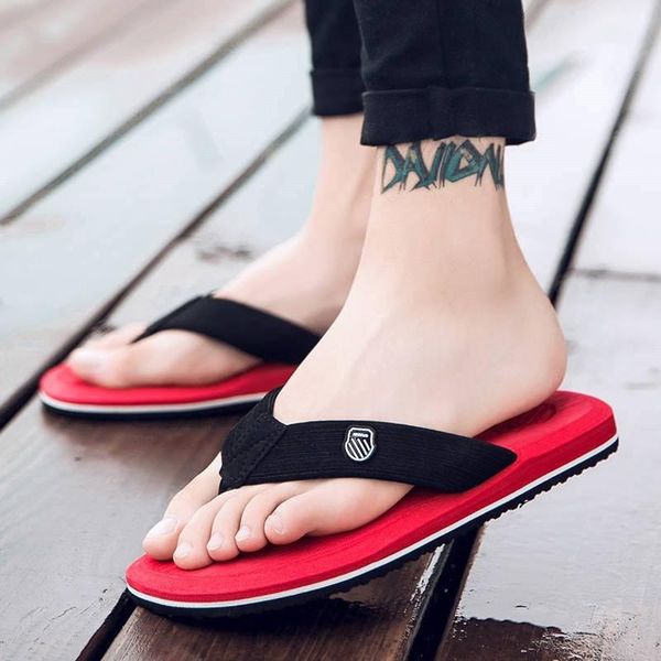 slippers 2021 summer men's high-quality beach sandals non-slip zapatos hombre casual flip-flops comfortable and light, Black
slippers 2021 summer men's high-quality beach sandals non-slip zapatos hombre casual flip-flops comfortable and light, Black
