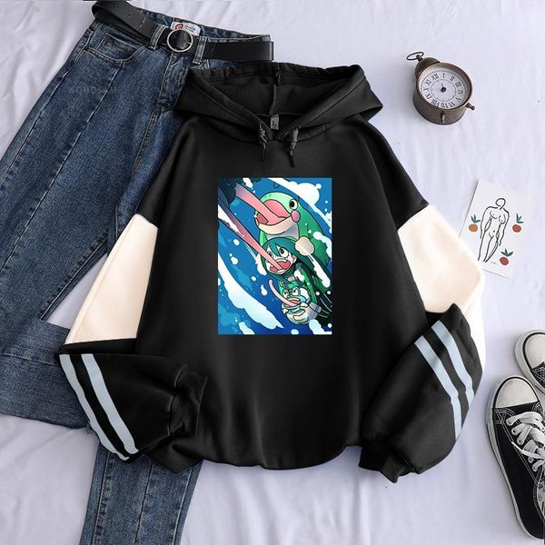 women's hoodies & sweatshirts my hero academia anime harajuku aesthetics tsuyu asui kawaii cartoon frog graphics men women casual winte, Black
women's hoodies & sweatshirts my hero academia anime harajuku aesthetics tsuyu asui kawaii cartoon frog graphics men women casual winte, Black