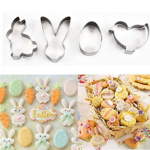 baking moulds 4/6pcs set stainless steel biscuit cookie mold easter party kitchenware 3d cutter diy decor pastry modelling tools
baking moulds 4/6pcs set stainless steel biscuit cookie mold easter party kitchenware 3d cutter diy decor pastry modelling tools