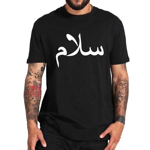 ccccsportwa alaykumu s-salam t-shirt arabic muslims greeting designed peace love printing short sleeve soft eu size 100% cotton, Black;yellow
ccccsportwa alaykumu s-salam t-shirt arabic muslims greeting designed peace love printing short sleeve soft eu size 100% cotton, Black;yellow