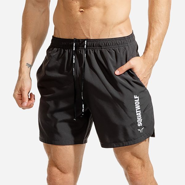 men's pants fashion brand shorts sports running high elastic tight leisure capris, Black
men's pants fashion brand shorts sports running high elastic tight leisure capris, Black