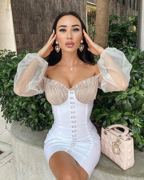 casual dresses white off shoulder full sleeve bodycon bandage dress women elegant fashion celebrity designer mini, Black;gray
casual dresses white off shoulder full sleeve bodycon bandage dress women elegant fashion celebrity designer mini, Black;gray