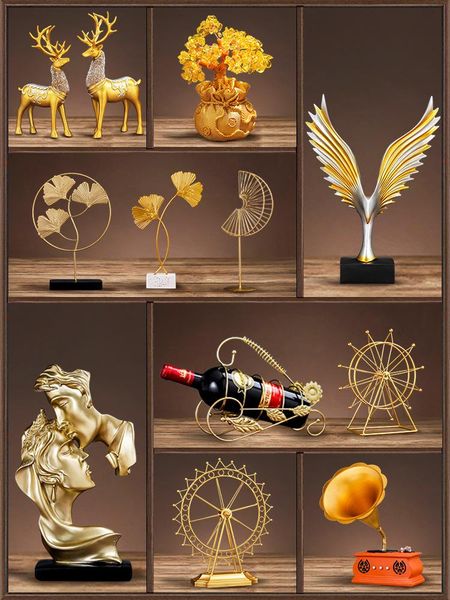 decorative objects & figurines creative housewarming home gift living room entrance office deskwine cabinet decoration decore
decorative objects & figurines creative housewarming home gift living room entrance office deskwine cabinet decoration decore