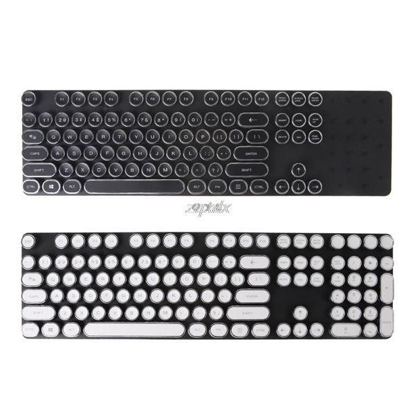keyboards diy keycap retro steam punk typewriter mechanical keyboard 104 87 standard keys z09 drop ship
keyboards diy keycap retro steam punk typewriter mechanical keyboard 104 87 standard keys z09 drop ship