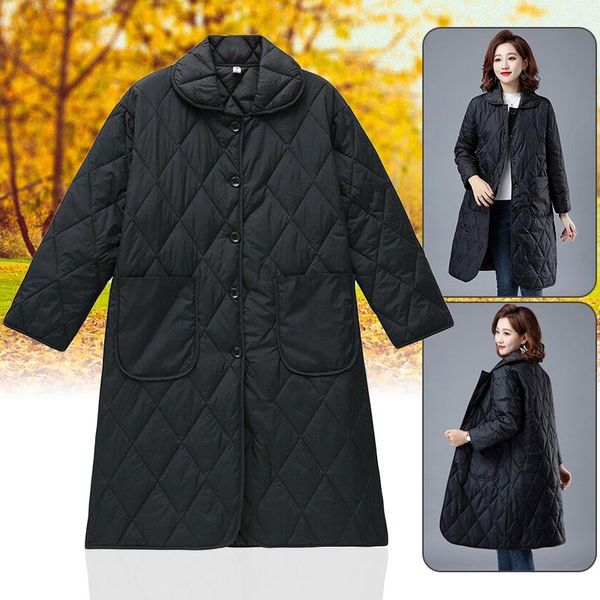 women's jackets woman winter lightweight down cotton coats puffer jacket warm quilted padded simple plaid long outerwear parkas, Black;brown
women's jackets woman winter lightweight down cotton coats puffer jacket warm quilted padded simple plaid long outerwear parkas, Black;brown