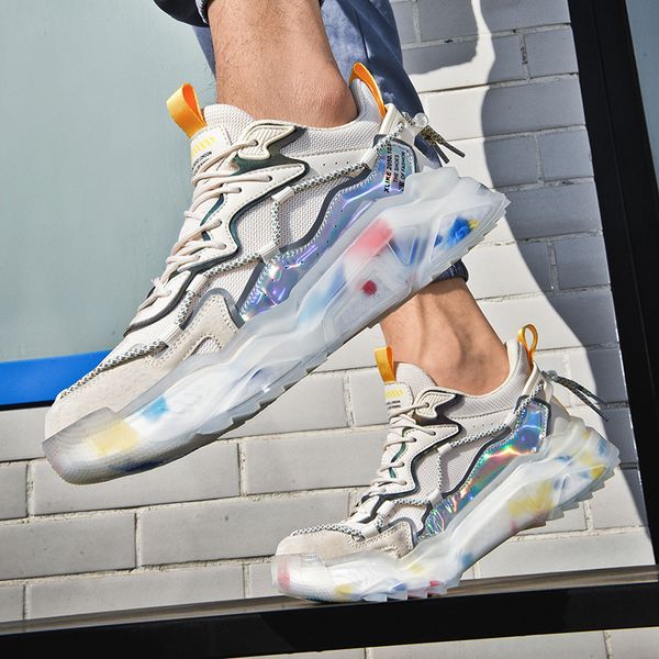 464748 size green mens shoes 2021new trendy summer breathable sports shoes mens ins trendy shoes white casual daddy, Black;white
464748 size green mens shoes 2021new trendy summer breathable sports shoes mens ins trendy shoes white casual daddy, Black;white