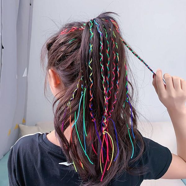 hair accessories 1set 90cm mix color twist knitting braided handmade ribbon woven rope styling tool, Slivery;white
hair accessories 1set 90cm mix color twist knitting braided handmade ribbon woven rope styling tool, Slivery;white