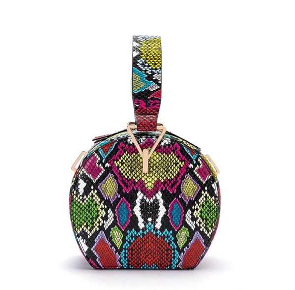 snake print small round bag shoulder messenger handbag fashion trend chain female bags
snake print small round bag shoulder messenger handbag fashion trend chain female bags