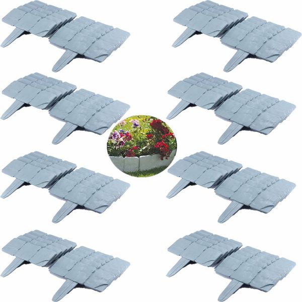 fencing, trellis & gates 10/20/40/60/80pcs home garden fence edging cobbled stone effect plastic lawn plant border decorations flower bed
fencing, trellis & gates 10/20/40/60/80pcs home garden fence edging cobbled stone effect plastic lawn plant border decorations flower bed