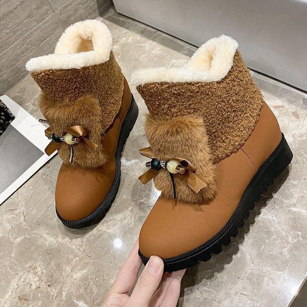 boots 2021 women's winter plus cotton warm snow thick-soled korean platform ankle cute and fashionable, Black
boots 2021 women's winter plus cotton warm snow thick-soled korean platform ankle cute and fashionable, Black