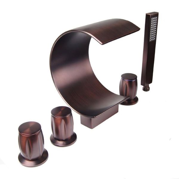 vidric factory direct orb bathtub mixer 5pcs widespread tub filler faucet bathroom bath shower tap set in oil rubbed bronz sets
vidric factory direct orb bathtub mixer 5pcs widespread tub filler faucet bathroom bath shower tap set in oil rubbed bronz sets