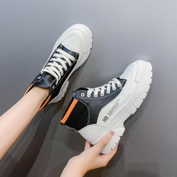 boots women's shoes ins autumn high-sneakers fashion ankle comfortable casual tide increased 5 cm, Black
boots women's shoes ins autumn high-sneakers fashion ankle comfortable casual tide increased 5 cm, Black