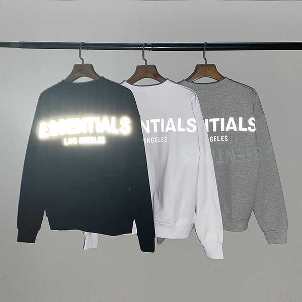 brand chao fog essentials los angeles limited high street reflective round neck long sleeve sweater bl9a, Black
brand chao fog essentials los angeles limited high street reflective round neck long sleeve sweater bl9a, Black