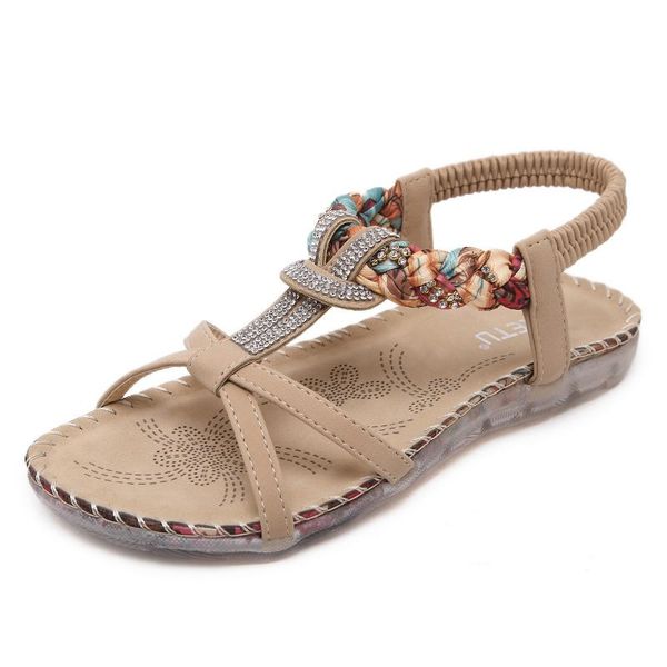 women sandals 2021 bohemia slippers summer beach soft bottom ladies flat shoes, Black
women sandals 2021 bohemia slippers summer beach soft bottom ladies flat shoes, Black