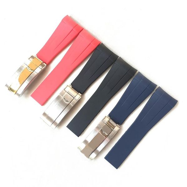 watch bands 22mm black blue red curved end soft silicone rubber watchband for rx d-blue 126660 sea-dweller bracelet dweller strap, Black;brown
watch bands 22mm black blue red curved end soft silicone rubber watchband for rx d-blue 126660 sea-dweller bracelet dweller strap, Black;brown