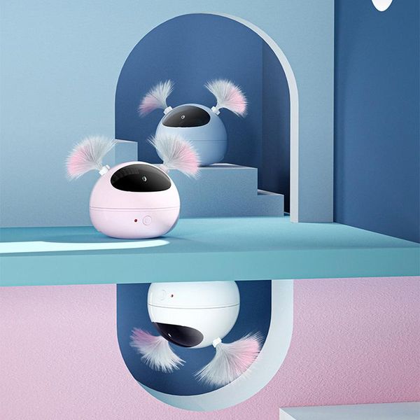 cat toys automatic interactive smart leaser for kittens abs combination of laser and teaser led pointer rotating moving
cat toys automatic interactive smart leaser for kittens abs combination of laser and teaser led pointer rotating moving