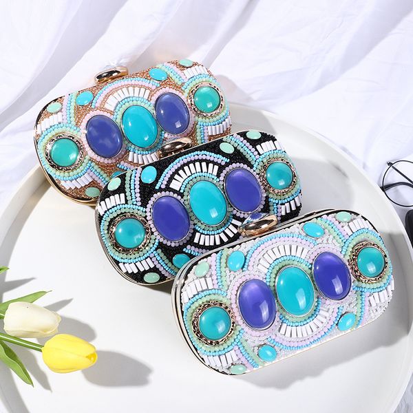 fashion evening bag ms. desheng dinner with diamond hand bridesmaid single shoulder
fashion evening bag ms. desheng dinner with diamond hand bridesmaid single shoulder