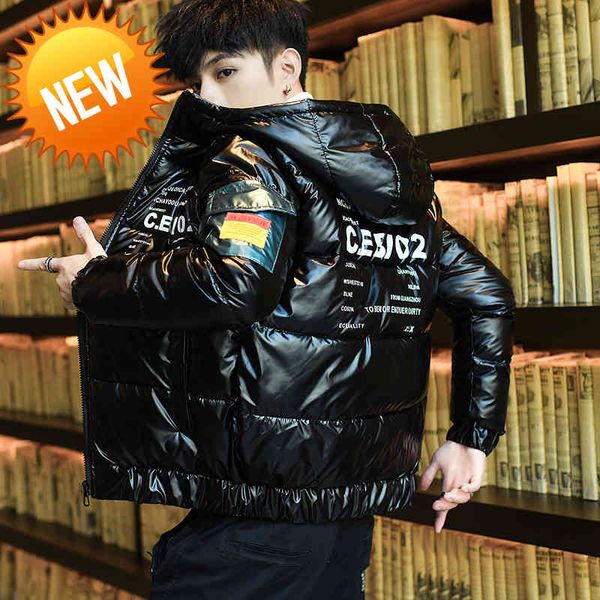 2021 new autumn winter print light casual hooded down jacket warm outwear black men's coat drop shipping
2021 new autumn winter print light casual hooded down jacket warm outwear black men's coat drop shipping