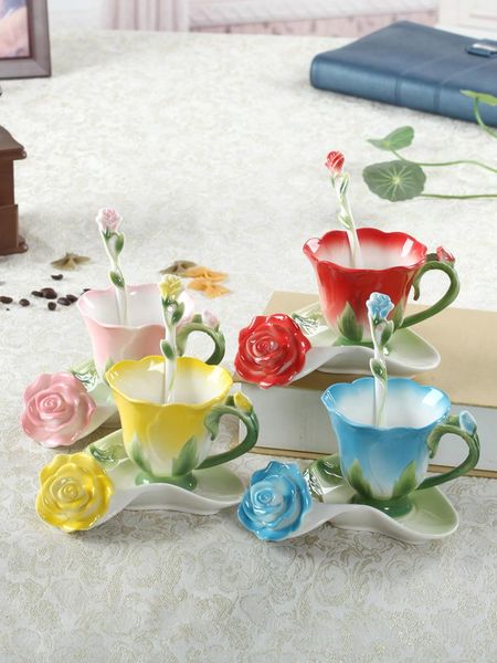 mugs enamel ceramic coffee cup dish spoon set european bone china wedding birthday gift girl heart lovely powder cups
mugs enamel ceramic coffee cup dish spoon set european bone china wedding birthday gift girl heart lovely powder cups