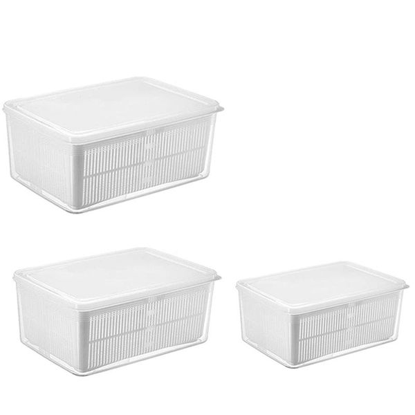 storage baskets fresh produce vegetable fruit containers for refrigerator - saver