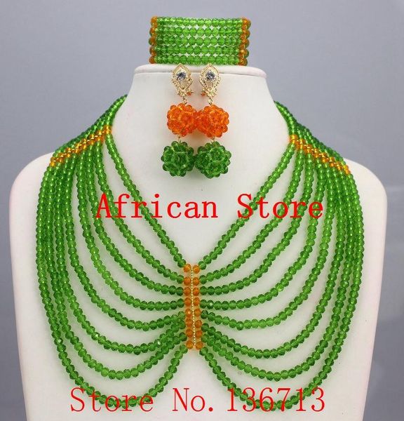 earrings & necklace 2021 red nigerian wedding african beads jewelry set dubai bridal neckalce sets sd808-1, Silver
earrings & necklace 2021 red nigerian wedding african beads jewelry set dubai bridal neckalce sets sd808-1, Silver
