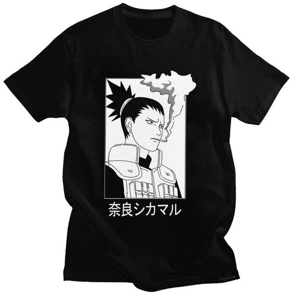 men's t-shirts cool anime t-shirt shikamaru nara tshirt men short sleeve japanese manga tee fitted pure cotton t shirt clothing, White;black
men's t-shirts cool anime t-shirt shikamaru nara tshirt men short sleeve japanese manga tee fitted pure cotton t shirt clothing, White;black