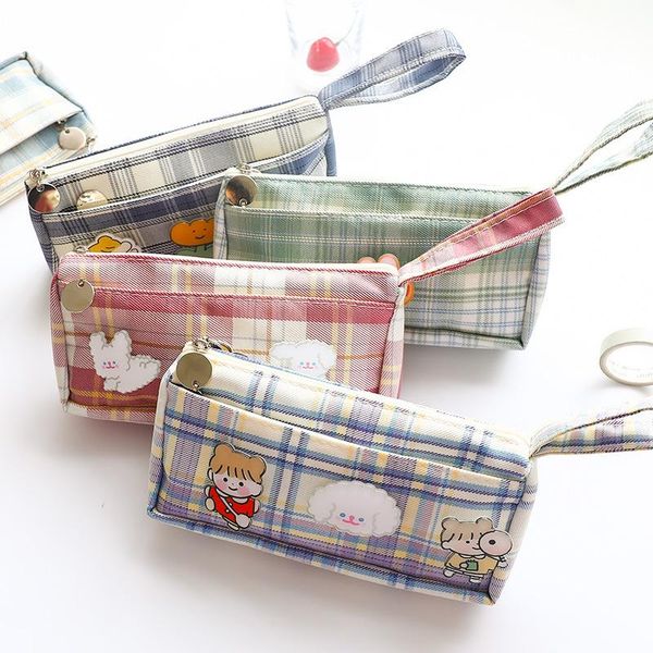 pencil bags large kawaii canvas case high capacity pen cute letter for girls gift school supplies korean stationery
pencil bags large kawaii canvas case high capacity pen cute letter for girls gift school supplies korean stationery